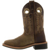 SMOKY MOUNTAIN BOOTS Kid's Jesse Brown Distress/Brown Crackle Leather Western Boots (3662C)