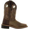 SMOKY MOUNTAIN BOOTS Kid's Jesse Brown Distress/Brown Crackle Leather Western Boots (3662C)