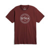 SITKA Reconnection Dark Red Tee Shirt (600225-DAR)