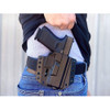 BRAVO CONCEALMENT BCA 3.0 Black Right Hand OWB Holster For Glock 17, 22, 31 (BC10-1002)