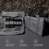 GRITR Tactical Duffle Shoulder Storage Duty Travel Gray Range Bag