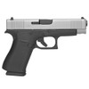 GLOCK G48 9mm 4.17in 2x10rd Silver Slide Pistol (PA485SL201)