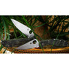 SPYDERCO Delica 4 Zome 2.875in Lightweight Green Folding Knife (C11ZFPGR)
