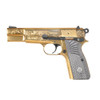 EUROPEAN AMERICAN ARMORY Girsan MC P35 Gold Engraved 9mm 4.87in 15rd Semi-Automatic Pistol (390488)