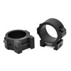 Warne Scope Mounts Vapor Horizontal, 30mm, Low Rings, Matte Finish, Black, Fits Picatinny V613M