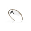 OAKLEY SI Ballistic M-Frame 3.0 Laser, Clear, Gray and Prizm Lenses Dark Bone Protective Eyewear (OO9146-16)