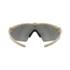 OAKLEY SI Ballistic M-Frame 3.0 Clear, Gray and Persimmon Lenses Dark Bone Protective Eyewear (OO9146-4132)