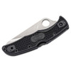 SPYDERCO Pacific Salt 2 Lightweight Black PlainEdge Folding Knife (C91PBK2)