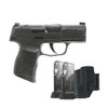 SIG SAUER TacPac P365 9mm 3.1in Black X-Ray 3 Polymer Grip Pistol with Holster and 3x 12rd Steel Mags (365-9-BXR3P-TACPAC)
