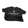 FIELDCRAFT SURVIVAL Logo Black T-Shirt (FCS-102B)