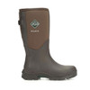 MUCK BOOT Womens Wetland Wide Calf Brown Boots (WWET-900-BRN)