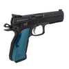 CZ Shadow 2 9mm 4.9in Barrel 17Rd Black/Blue Pistol (91257)