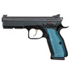 CZ Shadow 2 9mm 4.9in Barrel 17Rd Black/Blue Pistol (91257)