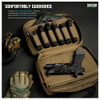 SAVIOR EQUIPMENT Specialist Series Dark FDE Soft Double Pistol Bag (HC-DGSPORT-WS-TN)