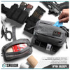 SAVIOR EQUIPMENT IFAK Buddy SW Gray Individual Medical Pouch (SP-FD-IFAK8X5-GS)