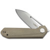 KUBEY Royal Linerlock Tan Folding Knife (KUB321D)