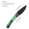 KUBEY Momentum Linerlock Jade Folding Knife (KUB344C)