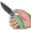 KUBEY Momentum Linerlock Jade Folding Knife (KUB344C)