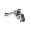 RUGER Super Wrangler 22 LR/22 WMR 5.50in 6rd Black Grips Sliver Finish Revolver (2033)