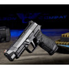 WILSON COMBAT/SIG WCP320 Full-Size 9mm 4.7in 2x 17rd Mags Black Module Pistol, Action Tune with Straight Trigger (SIG-WCP320F-9BATS)