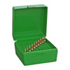 MTM 100 Round 22-250 243 308 Win 220 Swift Green Flip-Top Ammo Box (RM-100-10)