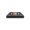 NIGHT FISION Glock 17/19/34 Orange Front Ring and Black Rear Rings Night Sight Set (GLK-001-003-OGZG)