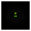 NIGHT FISION Costa Ludus Glock 17/19/34 Yellow Front Ring, Horizontal Tritium Bar Rear Night Sight Set (GLK-001-010-YGXG)