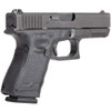 HOGUE Wrapter Rubber Adhesive Grain Texture Black Grip For Glock 19/23/32/38 Small Frame Compact Generation 3 (17230)