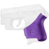 HOGUE HandAll Hybrid Crimson Trace Button Purple Grip Sleeve For Ruger LCP (18116)