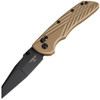 HOGUE Deka 3.25in ABLE Lock Modified Wharncliffe Flat Dark Earth Folding Knife (24367)