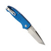 HOGUE Ballista-I 3.5in Tanto Blade Tumbled Finish Matte Blue Auto Folding Knife (64123)