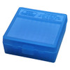 MTM Flip-Top 38 - 357 100 Round Clear Blue Ammo Box (P-100-3-24)