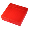 MTM Flip-Top 40 10mm 45 ACP 100 Round Clear Red Ammo Box (P-100-45-29)