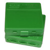 MTM Flip-Top 9mm 380 ACP 100 Round Green Ammo Box (P-100-9-10)