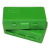MTM Flip-Top 38 - 357 50 Round Green Ammo Box (P50-38-10)