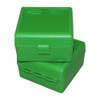 MTM Flip-Top 223 204 Ruger 6x47 100 Round Green Ammo Box (RS-100-10)
