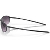 OAKLEY Whisker Satin Light Steel Frame/Prizm Gray Gradient Lenses Eyewear (OO4141-0860)