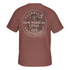 DRAKE Technical Brick Red Heather Oval T-Shirt (DNT8510-BRT)
