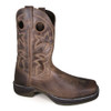 SMOKY MOUNTAIN BOOTS Men's Benton Brown Waxed Distress Leather Western Boots (4932)