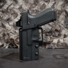 GRITR OWB Kydex Left Hand Gun Holster Compatible with Glock 17