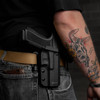 GRITR OWB Kydex Right Hand Gun Holster Compatible with Glock 17