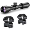 HAWKE Vantage 2-7x32 1in Mil Dot Reticle Riflescope With Matchmount 1in 2pc Double Screw Mounts
