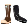XTRATUF Mens Legacy 15in Steel Toe Copper/Tan Size 8 Boot With KORKERS I-Drain Neoprene 3.5mm Black Size S Guard Sock