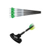 EXCALIBUR Wolverine 40th Anniversary Bottomlands Crossbow Package with T-Handle Arrow Puller, ProFlight 16.5in Carbon 6-Pack Arrows, Tomb Case, Boltcutter 150 Grain 6-Pack Broadheads, Maintenance Utility Pack and GRITR Microfiber Cleaning Cloth
