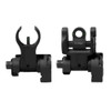 TROY INDUSTRIES Micro HK Front and Round Rear Black Tritium Folding Sight Set (SSIG-IAR-STBT-00)