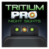 TRUGLO Tritium Pro Handgun Night Sights with Orange Focus Ring for CZ 75 (TG231Z1C)