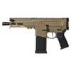 CMMG Dissent Mk4 5.7x28mm 6.5in Coyote Tan Pistol (54AA847-CT)