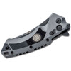 HOGUE Sig Sauer X5 3.5in Tactical Wharncliffe Black/Gray G10 Folding Knife (36562)