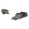 GLOCK G43 Subcompact 9mm 3.41in 2x 6rd Mags Semi-Automatic Pistol and TRIJICON HD XR Night Sights for Glock Small Frames, GRITR Multi-Caliber Cleaning Kit, GRITR Soft Black Pistol Case