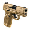 FN AMERICA Reflex NMS 9mm Luger 3.3in 11rd/15rd Mags FDE/FDE Semi-Auto Pistol (66-101409)